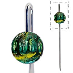 Ai Generated Trees Forest Mystical Forest Nature Art Book Mark by Ndabl3x