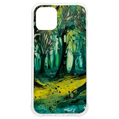 Ai Generated Trees Forest Mystical Forest Nature Art Iphone 12/12 Pro Tpu Uv Print Case by Ndabl3x