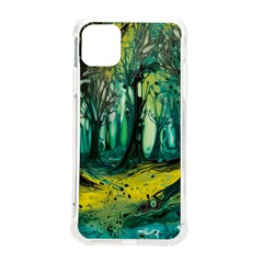 Ai Generated Trees Forest Mystical Forest Nature Art Iphone 11 Pro Max 6 5 Inch Tpu Uv Print Case by Ndabl3x