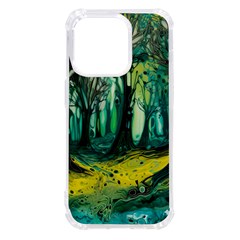 Ai Generated Trees Forest Mystical Forest Nature Art Iphone 14 Pro Tpu Uv Print Case by Ndabl3x