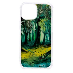 Ai Generated Trees Forest Mystical Forest Nature Art Iphone 13 Mini Tpu Uv Print Case by Ndabl3x