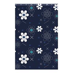 Flowers Pattern Pattern Flower Texture Shower Curtain 48  X 72  (small)  by Ndabl3x