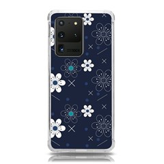 Flowers Pattern Pattern Flower Texture Samsung Galaxy S20 Ultra 6 9 Inch Tpu Uv Case by Ndabl3x