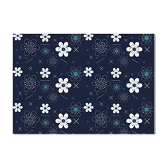 Flowers Pattern Pattern Flower Texture Crystal Sticker (a4) by Ndabl3x