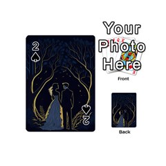 Love Romantic Couple In Love Playing Cards 54 Designs (mini) by Ndabl3x