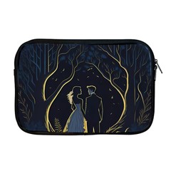 Love Romantic Couple In Love Apple Macbook Pro 17  Zipper Case by Ndabl3x