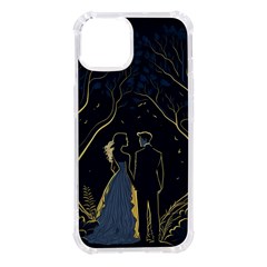 Love Romantic Couple In Love Iphone 14 Tpu Uv Print Case by Ndabl3x