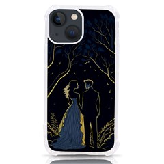 Love Romantic Couple In Love Iphone 13 Mini Tpu Uv Print Case by Ndabl3x