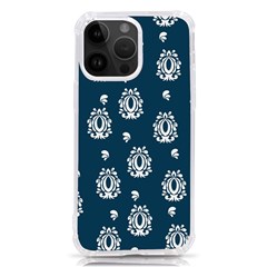 Pattern Baroque Art Drawing Iphone 14 Pro Max Tpu Uv Print Case