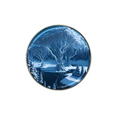 Nature Winter Cold Snow Landscape Hat Clip Ball Marker (4 Pack) by Ndabl3x