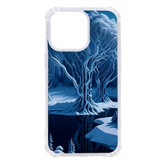 Nature Winter Cold Snow Landscape Iphone 13 Pro Tpu Uv Print Case by Ndabl3x