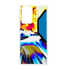 Stop Retro Abstract Stop Sign Blur Samsung Galaxy Note 20 Ultra Tpu Uv Case by Ndabl3x