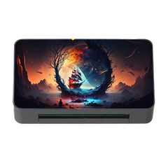 Tree Planet Moon Memory Card Reader With Cf by Ndabl3x