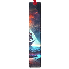 Tree Planet Moon Large Book Marks by Ndabl3x