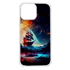 Tree Planet Moon Iphone 13 Pro Max Tpu Uv Print Case by Ndabl3x