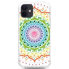 Mandala Pattern Rainbow Pride Iphone 12/12 Pro Tpu Uv Print Case by Ndabl3x