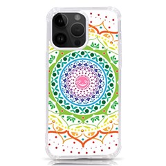 Mandala Pattern Rainbow Pride Iphone 14 Pro Max Tpu Uv Print Case by Ndabl3x