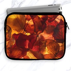 Leaves Fall Autumn Season Orange Apple Ipad 2/3/4 Zipper Cases by Ndabl3x