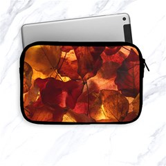 Leaves Fall Autumn Season Orange Apple Ipad Mini Zipper Cases by Ndabl3x