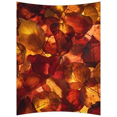 Leaves Fall Autumn Season Orange Back Support Cushion by Ndabl3x