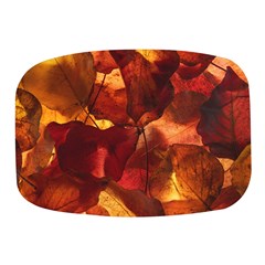 Leaves Fall Autumn Season Orange Mini Square Pill Box by Ndabl3x