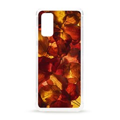 Leaves Fall Autumn Season Orange Samsung Galaxy S20 6 2 Inch Tpu Uv Case by Ndabl3x