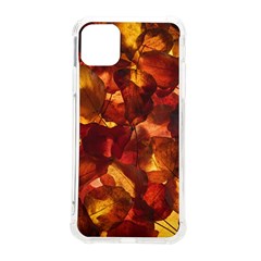 Leaves Fall Autumn Season Orange Iphone 11 Pro Max 6 5 Inch Tpu Uv Print Case by Ndabl3x