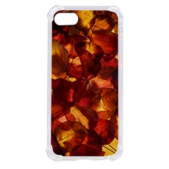 Leaves Fall Autumn Season Orange Iphone Se by Ndabl3x