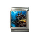 Castle Fantasy Italian Charm (13mm) Front