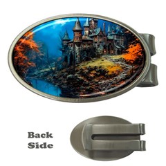 Castle Fantasy Money Clips (oval)  by Ndabl3x