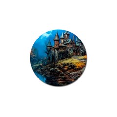 Castle Fantasy Golf Ball Marker by Ndabl3x