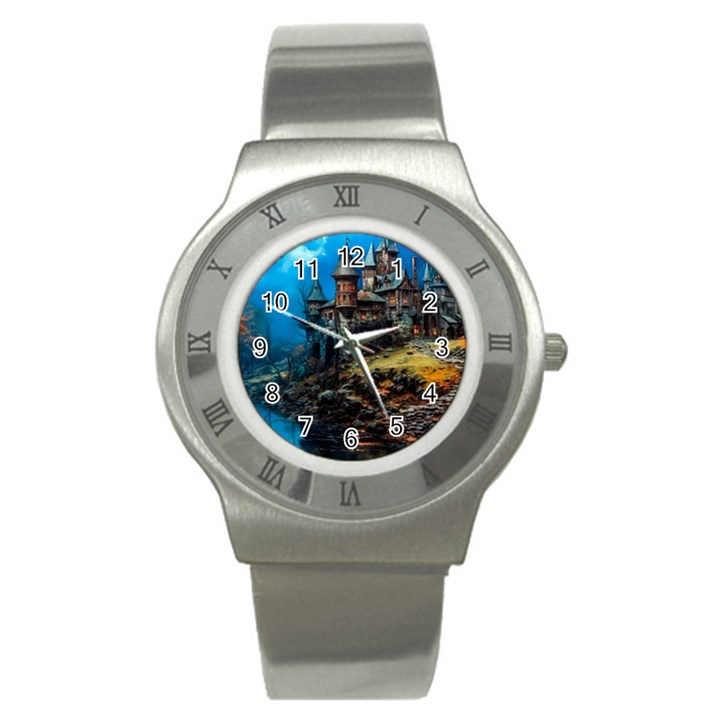 Castle Fantasy Stainless Steel Watch