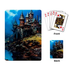 Castle Fantasy Playing Cards Single Design (rectangle) by Ndabl3x