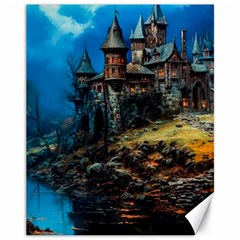 Castle Fantasy Canvas 11  X 14  by Ndabl3x