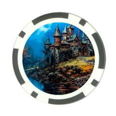 Castle Fantasy Poker Chip Card Guard by Ndabl3x