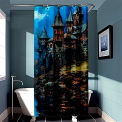 Castle Fantasy Shower Curtain 36  X 72  (stall)  by Ndabl3x