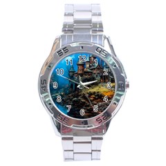 Castle Fantasy Stainless Steel Analogue Watch by Ndabl3x