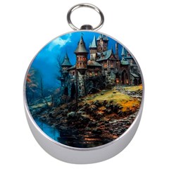 Castle Fantasy Silver Compasses by Ndabl3x