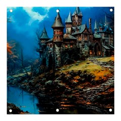 Castle Fantasy Banner And Sign 3  X 3 