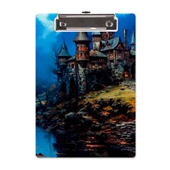 Castle Fantasy A5 Acrylic Clipboard by Ndabl3x