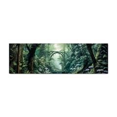 River Forest Wood Nature Sticker (bumper)