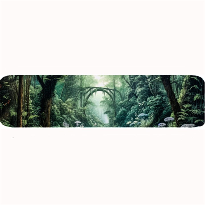 River Forest Wood Nature Large Bar Mat