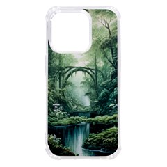 River Forest Wood Nature Iphone 14 Pro Tpu Uv Print Case by Ndabl3x