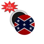 Rebel flag  1.75  Magnets (10 pack)  Front