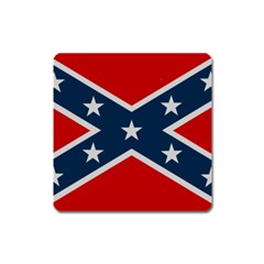 Rebel Flag  Square Magnet by Jen1cherryboot88