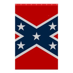 Rebel Flag  Shower Curtain 48  X 72  (small)  by Jen1cherryboot88