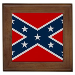 Rebel Flag  Framed Tile by Jen1cherryboot88