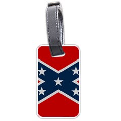 Rebel Flag  Luggage Tag (one Side) by Jen1cherryboot88