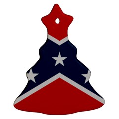 Rebel Flag  Christmas Tree Ornament (two Sides)