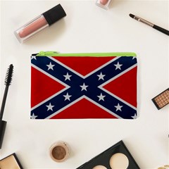 Rebel Flag  Cosmetic Bag (xs) by Jen1cherryboot88